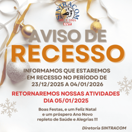 Leia mais sobre o artigo AVISO DE RECESSO